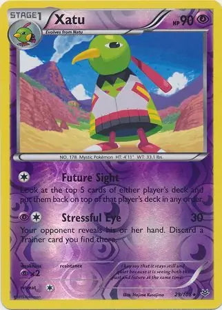 Roaring Skies Xatu #29/108 reverse holo